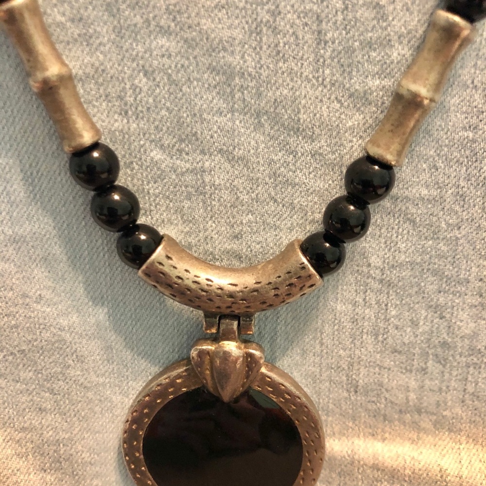 Chico’s Large Boho Statement Necklace - image 3